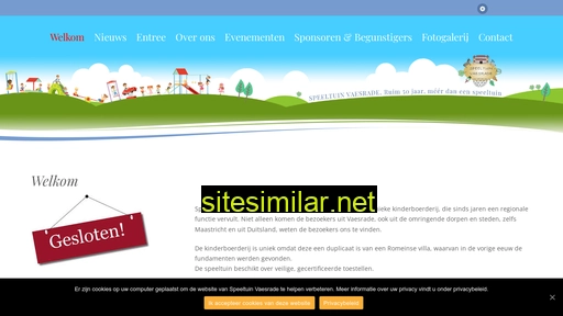 speeltuinvaesrade.nl alternative sites