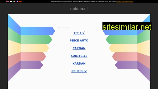 spidan.nl alternative sites