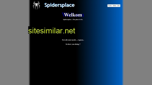 spidersplace.nl alternative sites