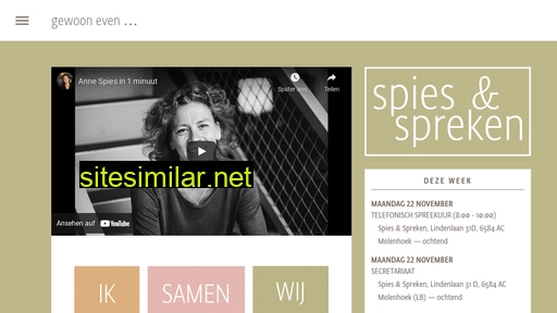 spiesenspreken.nl alternative sites