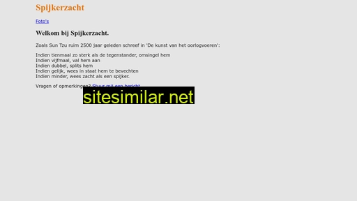 spijkerzacht.nl alternative sites
