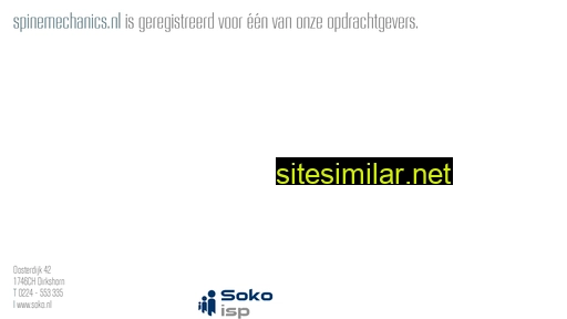 spinemechanics.nl alternative sites