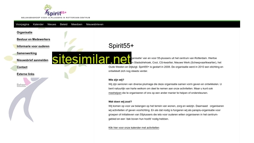 spirit55plus.nl alternative sites