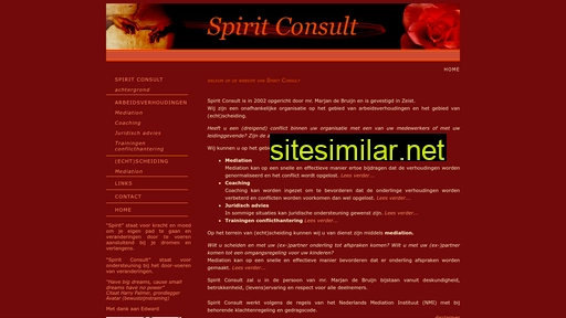 spiritconsult.nl alternative sites