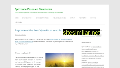 spirituelepasen.nl alternative sites