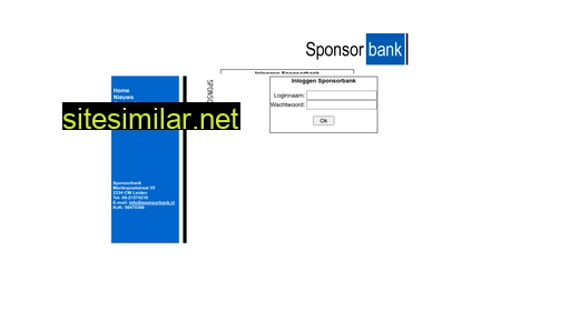 sponsorbank.nl alternative sites