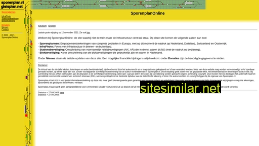 sporenplan.nl alternative sites