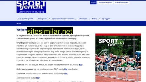 sportgericht.nl alternative sites