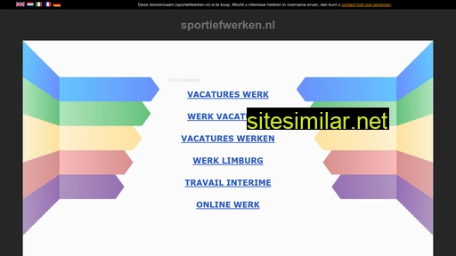 sportiefwerken.nl alternative sites