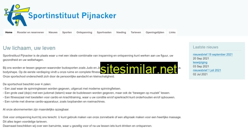 sportinstituutpijnacker.nl alternative sites