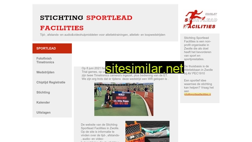 sportleadfacilities.nl alternative sites