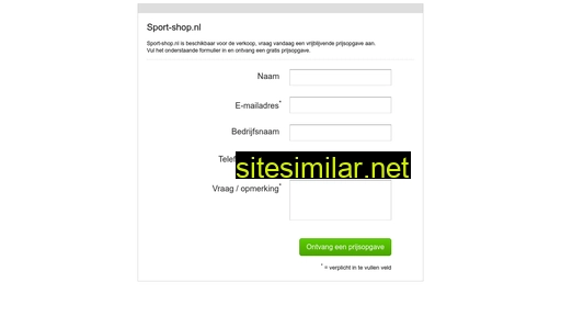 sport-shop.nl alternative sites