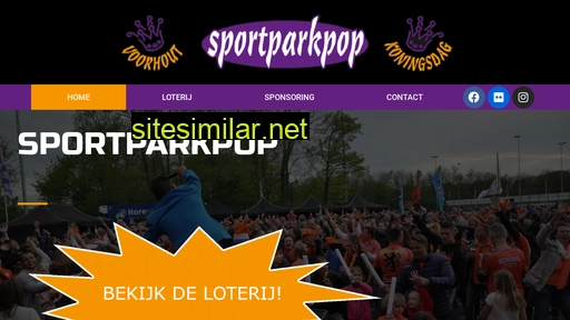sportparkpop.nl alternative sites
