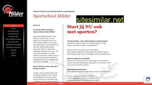 sportschoolmilder.nl alternative sites