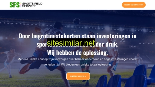 sportsfieldservices.nl alternative sites
