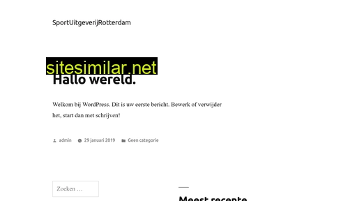 sportuitgeverijrotterdam.nl alternative sites