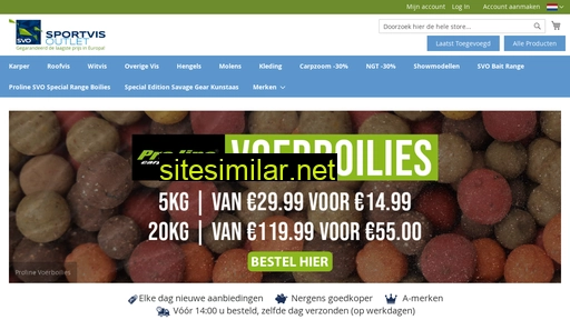 sportvis-outlet.nl alternative sites