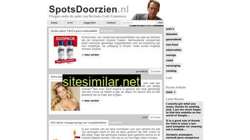 spotsdoorzien.nl alternative sites