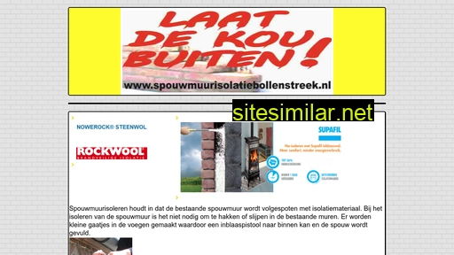 spouwmuurisolatiebollenstreek.nl alternative sites