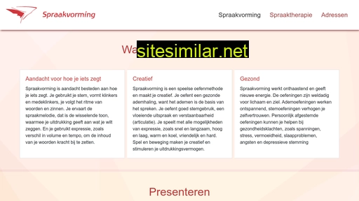 spraakvorming.nl alternative sites