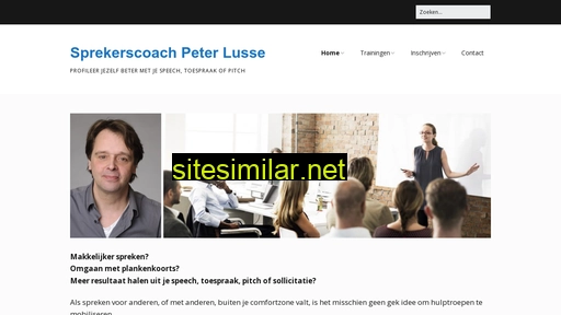 sprekerscoachpeterlusse.nl alternative sites
