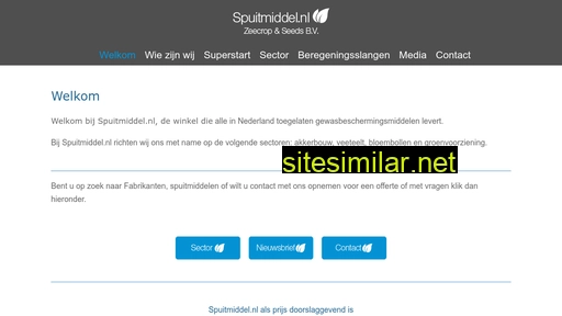 spuitmiddel.nl alternative sites