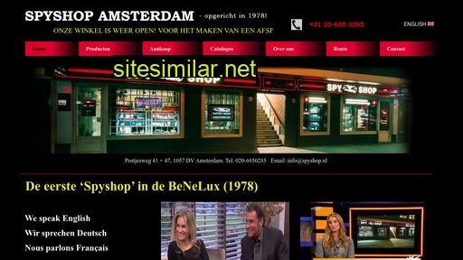 spyshop.nl alternative sites