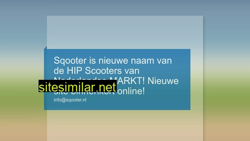 sqooter.nl alternative sites