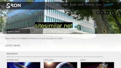 sron.nl alternative sites