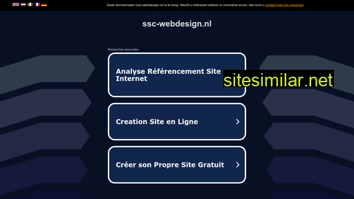 ssc-webdesign.nl alternative sites
