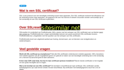 sslreseller.nl alternative sites