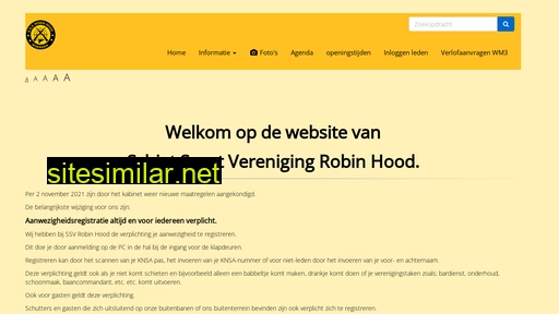 ssvrobinhood.nl alternative sites