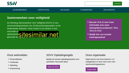 ssvv.nl alternative sites