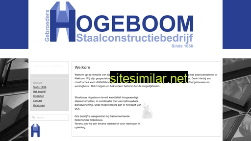 staalbouwhogeboom.nl alternative sites