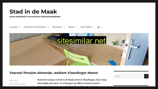 stadindemaak.nl alternative sites