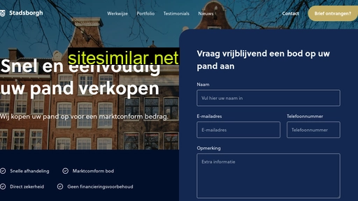 stadsborgh.nl alternative sites