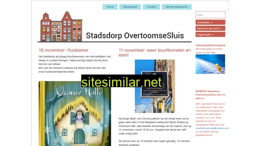 stadsdorpovertoomsesluis.nl alternative sites