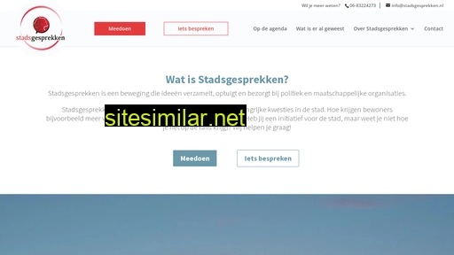 stadsgesprekken.nl alternative sites