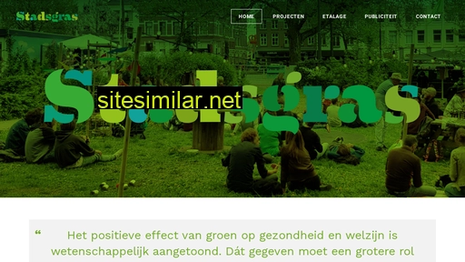 stadsgras.nl alternative sites