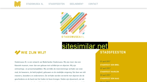stadsmuseaxl.nl alternative sites