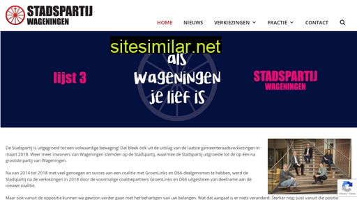 stadspartijwageningen.nl alternative sites