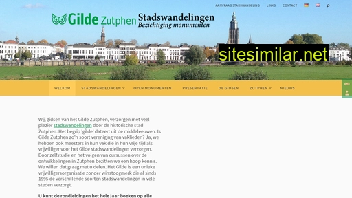 stadswandelinggildezutphen.nl alternative sites