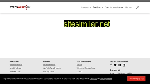 stadswerk072.nl alternative sites
