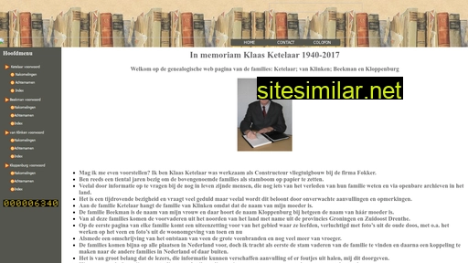stamboomketelaar.nl alternative sites