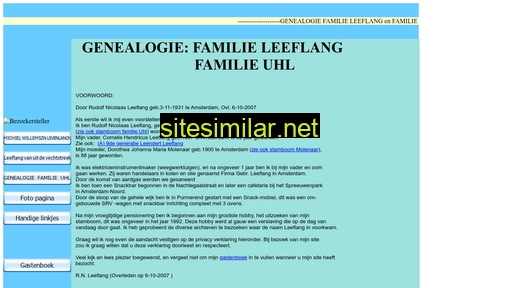 stamboomleeflang.nl alternative sites