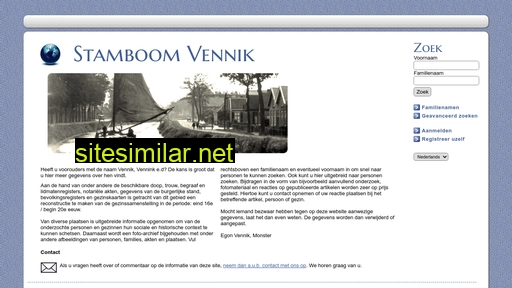 stamboomvennik.nl alternative sites
