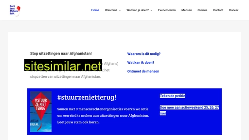 standupforafghans.nl alternative sites
