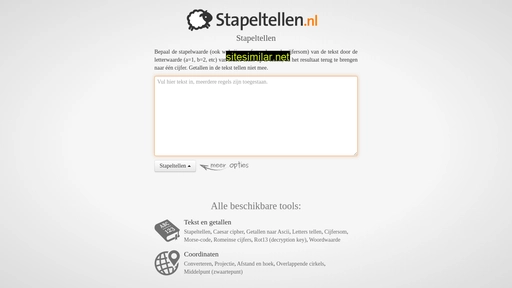 stapeltellen.nl alternative sites