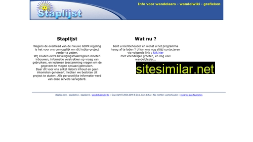 staplijst.nl alternative sites