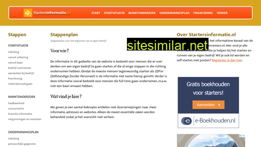 startersinformatie.nl alternative sites